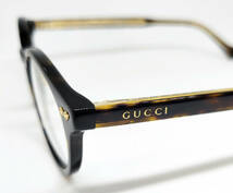 GUCCI グッチ 正規品 メガネフレーム GG1127OJ-002 茶 べっ甲 ブラウン 新品 ラウンド 丸眼鏡 めがね 青ケース 度付き加工可_画像5