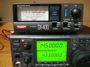 ICOM　IC-910D(EME改)　144/430オールモード　動作品