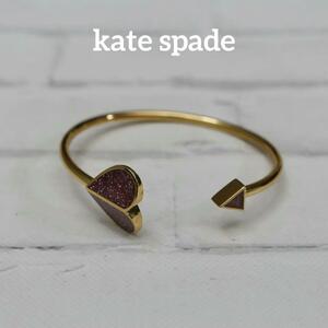 【匿名配送】kate spade ケイトスペード バングル ハート ピンク