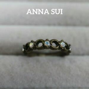 【匿名配送】ANNA SUI アナスイ リング 指輪 12.5号 ブロンズ 3