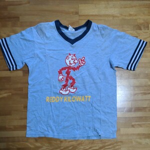 希少　レア　Vintage　reddy kilowatt レディキロワット　企業　アメカジ　Tシャツ　