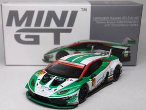 MINI GT★ランボルギーニ ウラカン GT3 EVO SUPER GT 2022シリーズ #87 JLOC MGT00571-L スーパーGT Lamborghini 1/64 TSM 日本限定