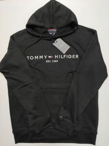 1円開始　未使用　1381　M　black　Tommy Hilfiger　トミー ヒルフィガー　長袖　パーカー