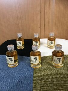 ラスト1 SUNTORY サントリー ウイスキー 響17年50mlミニボトル まとめ売り6本セット新品未開封