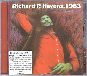 ☆RICHIE HAVENS(リッチー・ヘヴンス)/Richard P. Havens, 1983+2◆68年発表の唯一無二の超絶大名盤！◇初CD化＆ボートラ+2曲＆高音質盤★