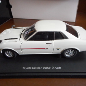 ★★1/18 トヨタ セリカ 1600GT TA22 ホワイト Tooyota Celica 1600GT オートアート Auto art★★の画像2