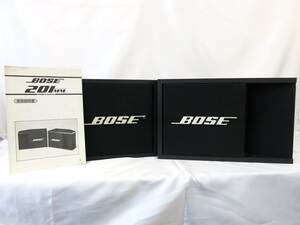 BOSE Bose [201-Ⅱ MUSIC MONITOR] speaker pair used music monitor 201MM sound out verification settled 