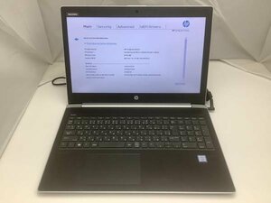 ジャンク!HP 2ZA82AV○Core i5 7200U 2.5G 8G 500G