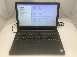 ジャンク!DELL Inspiron 3576○Core i3 8130U 2.2G 4G 1T