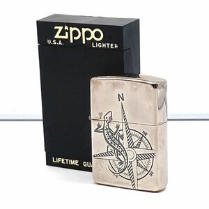 未使用品/ZIPPO/ジッポー /LIFETIME GUARANTEE/U.S.A.LIGHTER/Marlboro/リザードロック/喫煙具/ライター/箱付き/取説付き/現状品/中古品