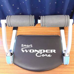 WONDER Core Smart/ワンダーコアスマート/WCS-612-JCN1/エクササイズ/腹筋/フィットネス/健康器具/家庭用/ブルー/現状品/中古品