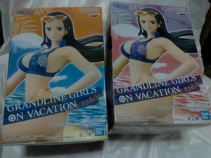 ワンピース GRANDLINE GIRLS ON VACATION NICO ROBIN ニコ ロビン A B 全2種類セット フィギュア 