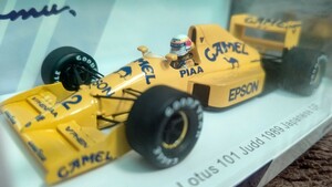 新品未開封 ロム特注 スパークモデル 1/43 ロータス・101・ジャッド 中嶋悟 1989 日本GP spark/Romu Lotus・Judd 1989 Satoru.Nakajima