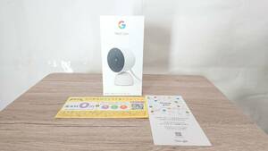 【新品】Google 監視カメラ Google Nest Cam 屋内用 GA01998-JP 電源アダプター式