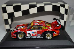 ☆レア.☆PMA 1/43 ポルシェPorsche 911 GT2 Evo”elf Haberthur Racingr” #78 Le Mans 1997 Winner優勝☆231116