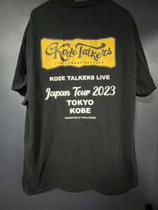 kodetalkers コードトーカーズ 長瀬智也 限定Tシャツ チャレンジャー callenger 東京 神戸 JAPAN tour2023