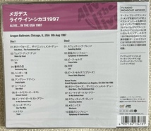 新品【国内2CD】メガデス アライブ... イン・ザ・USA 1997 MEGADETH Alive... In The USA IACD10552 マーティ・フリードマン_画像2