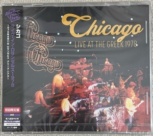 新品【国内2CD】シカゴ ライヴ・イン・ロサンゼルス 1978 CHICAGO Live In Los Angels 1978 IACD10727