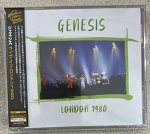 帯付【国内2CD】ジェネシス ライヴ・イン・ロンドン1980 GENESIS Lyceum Ballroom, London 7th May 1980 IACD10400 _画像1