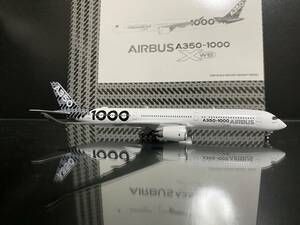 JC Wings 1/400 エアバス テスト機 A350-1000 F-WLXV AIRBUS 日本飛来機