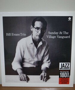 【新品・未開封】ビル・エヴァンス Sunday At The Village Vanguard 限定リマスター180g重量盤