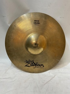 u53334　中古　ジルジャン　ROCK CRASH 16' クラッシュシンバル 重さ 1.24kg