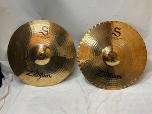 u53330　中古　ジルジャン　MASTER SOUND HI-HAT set 14' TOP 0.98kg BOTTOM 1.34kg