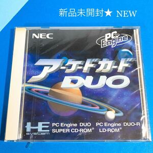 【新品未開封】new アーケードカードDUO SUPER CD-ROM2, PC Engine DUO, PC Engine DUO-R, LD・ROM2 ロムロム PCエンジン NEC PCE-AC1 n1