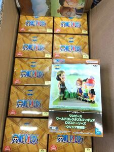 即決 新品 未開封 ONE PIECE ワンピース ワールドコレクタブルフィギュア ログストーリーズ ウソップ海賊団 20個 セット ポスター付き