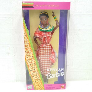 ★未使用★ 119 Barbie バービー 人形 KENYAN ケニア ドール MATTEL マテル ワールドコレクション 着せ替え人形 限定 フィギュア SC