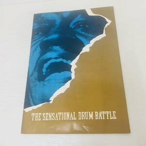 3大ジャズドラマーバトル THE SENSATIONAL DRUM BATTLE 1966年公演 パンフレット アート・ブレイキーエルヴィン・ジョーンズ IH