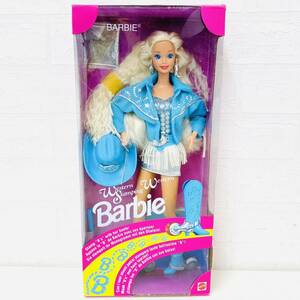 157 ★未使用★ Barbie バービー バービー人形 人形 ドール Western Stamping Barbie マテル MATTEL 着せ替え人形 スタンプ おもちゃ NK