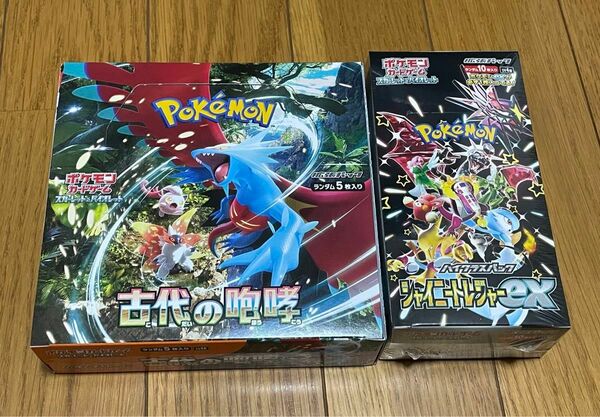 ポケモンカード　古代の咆哮　シャイニートレジャーex BOX