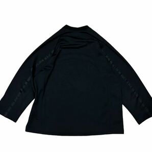 subware hockey shirts サブウェア 希少 初期 アーカイブ archive ホッケーシャツ ゲームシャツ Black ブラック サイズL ラグラン仕様の画像7