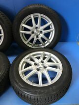 5【 ブリヂストン / BRIDGESTONE / ECO FORME 】スタッドレス アルミホイール 2020年製 185/60R15 6J 4穴100 インセット45 VRX2 BLIZZAK_画像2