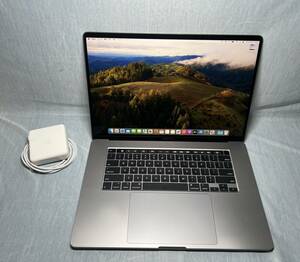 美品 MacBookPro Retina 16インチ 2019 Core i7 2.6GHz/32G/AppleSSD 1TB/macOS Sonoma 14/Windows 11 Pro/Office 2021