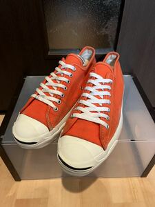 最終値下げ！希少カラー　90s USA製 コンバース　ジャックパーセル　オレンジ　CONVERSE オールスター　チャックテイラー