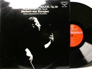 LP SLC 1285 カラヤン　ブラームス　交響曲　第３番　悲劇的序曲　ウィーン・フィルハーモニー管弦楽団 【8商品以上同梱で送料無料】