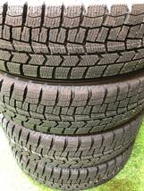 三菱/日産純正 14inch × 155/65R14 PCD100 4穴 eK トッポ ミニキャブ クリッパー キックス デイズルークス オッティ スタッドレス_画像9