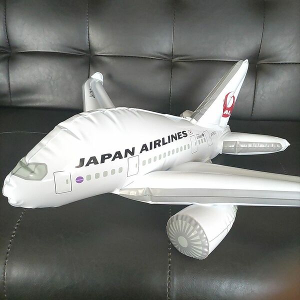 【希少】 JAL 日本航空 ビニール飛行機　ビニール風船