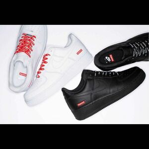 【 Black 】 Supreme / Nike Air Force 1 Low AF1