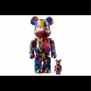 1時間限定 BE@RBRICK KAWS TENSION 100% & 400% set セット kaws tokyo first