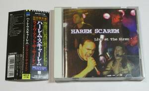 中古 国内盤 CD Harem Scarem ハーレム・スキャーレム ライヴ・アット・ザ・サイレン Harem Scarem