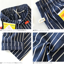 COOKMAN クックマン シェフパンツ Chef Pants Stripe Black ストライプブラック XLサイズ 231-83801 ゆうパケット1点まで送料無料_画像7