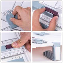 製図板 A3 サイズ 対応 定規 付 速く正確に作図ができる！ 製図台 道具 製図用品 文房具 作図 事務用品_画像3