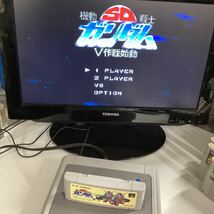 ★ 任天堂 NINTENDO スーパーファミコン カセット スーファミ バンダイ 機動戦士SDガンダム V作戦始動 当時物 希少 名作_画像5