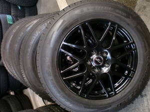 DOS　GavialⅡ　17×7　PCD114.3　+48★深溝スタッドレス　225/65R17　4本＃CX-5・エクストレイル