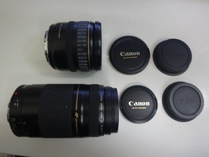 Canon ZOOM LENS EF 75-300mm 1:4-5.6Ⅱ　Canon キヤノン ZOOM LENS EF 24-85mm 1:3.5-4.5/全2点