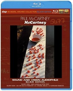 PAUL McCARTNEY / McCARTNEY - SOUND AND VISION AUDIOPHILE : BLURAY EDITION