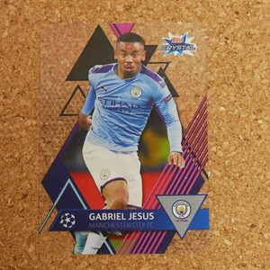 topps crystal Gabriel Jesus トップスクリスタル ガブリエウ・ジェズス マンチェスター・シティ アーセナル ブラジル soccer